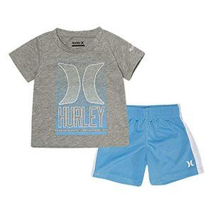 Hurley Baby Boys T-Shirt & Shorts 2 Pieces Set 18
